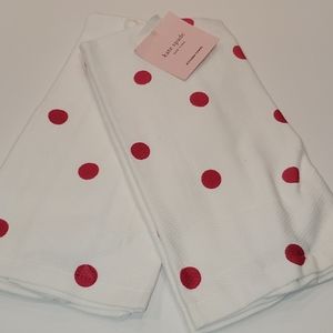Kate spade kitchen towels.